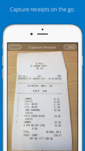 mobile receipts app