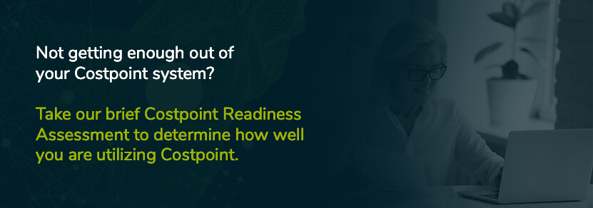 take our costpoint optimization assessment