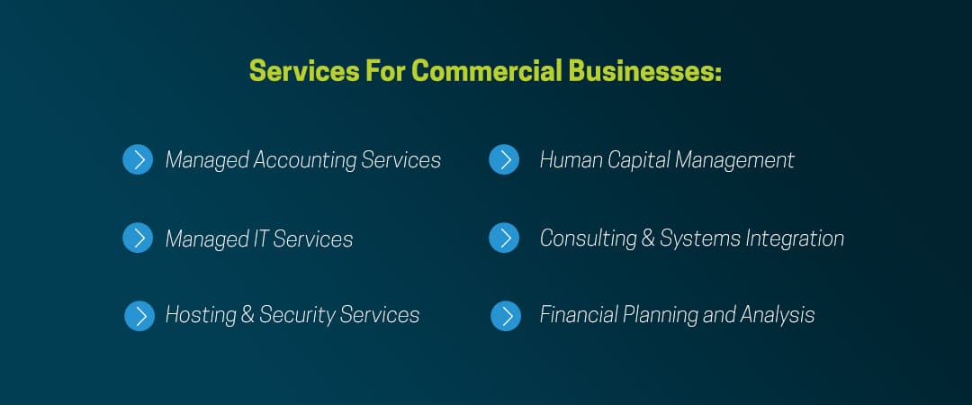 services for commercial businesses