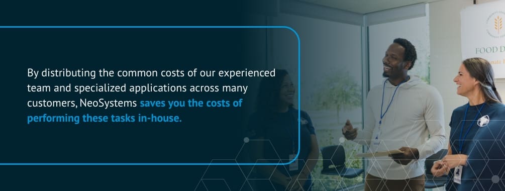 managed it for nonprofits