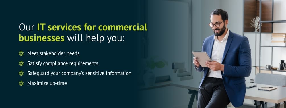 managed it for commercial businesses