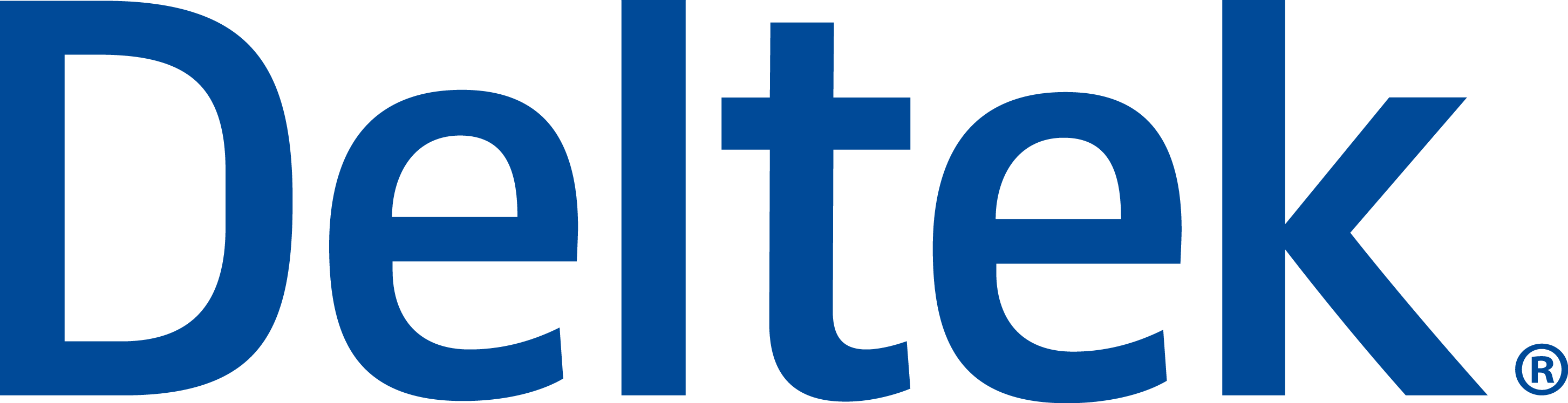 Deltek logo, transparent background