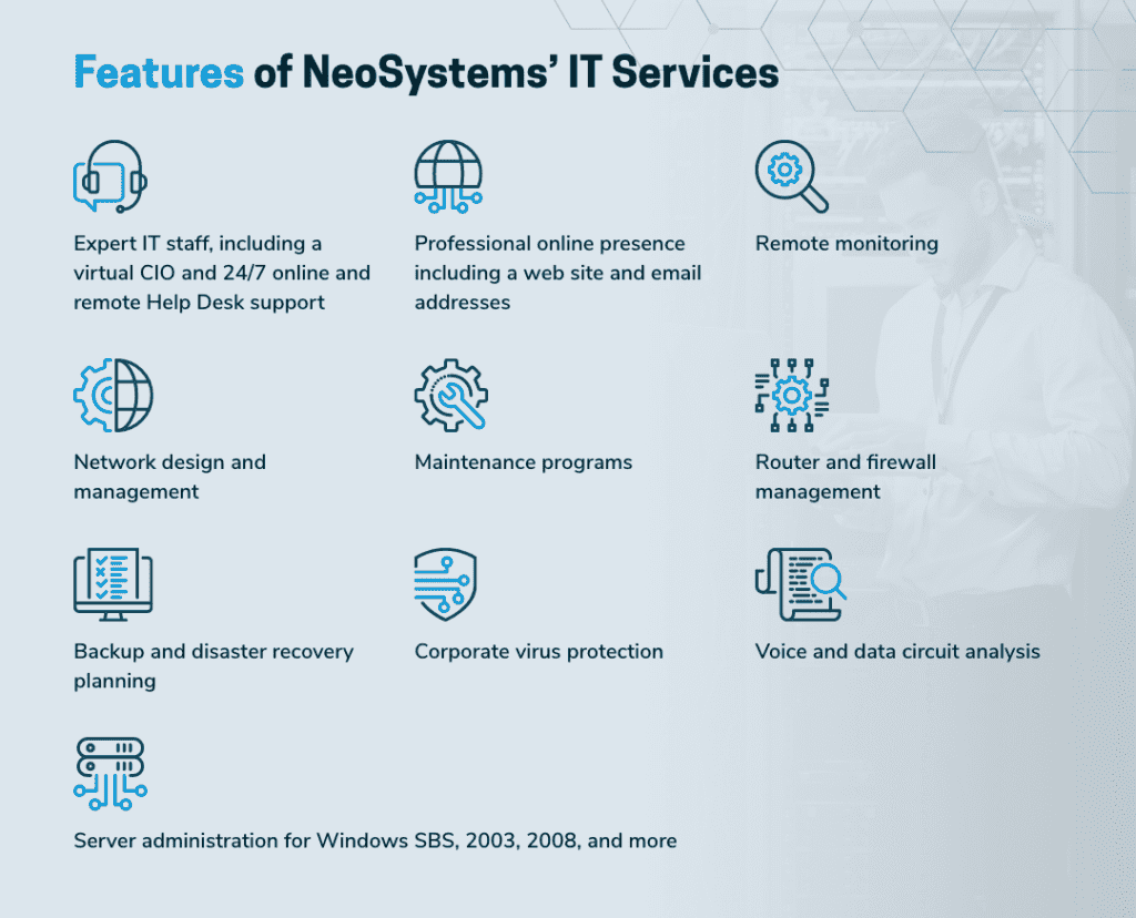 features of NeoSystems IT Services