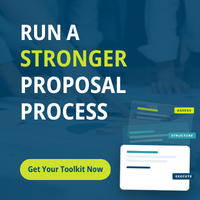 Proposal Toolkit call to action, stating 